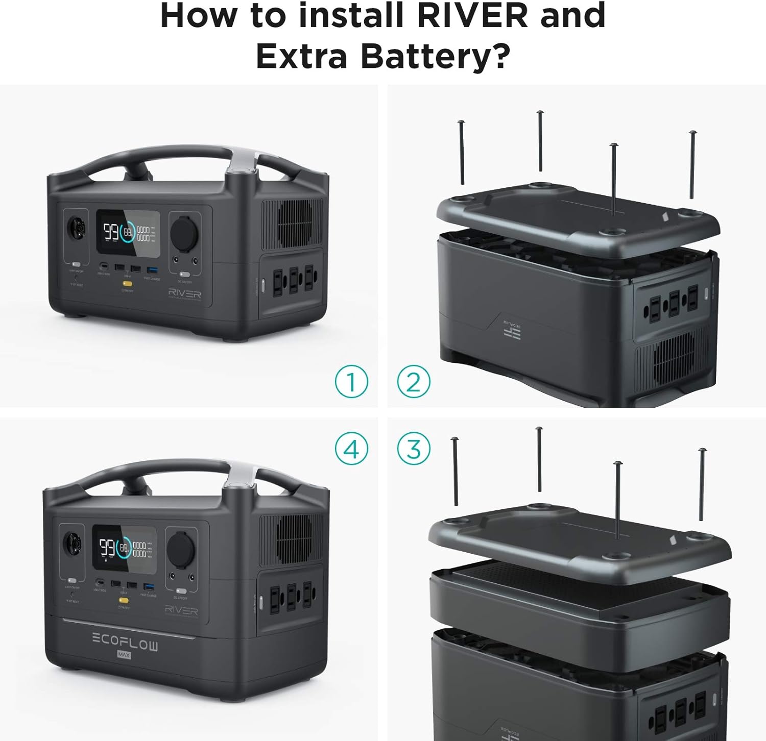 River 600 Extra Battery 288Wh T49027
