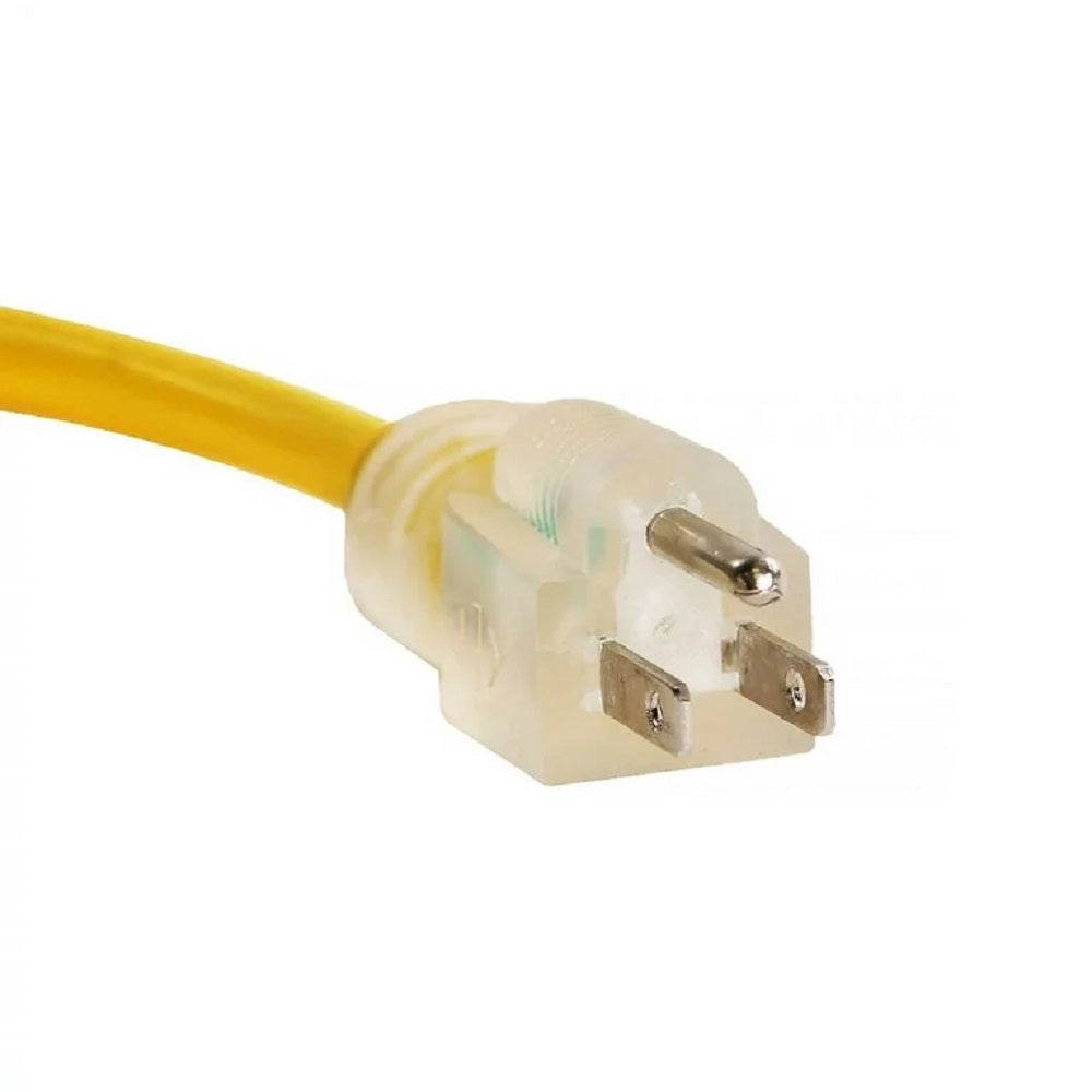 10/3 Extension Cord 75ft, 15A, 125V, Yellow K204