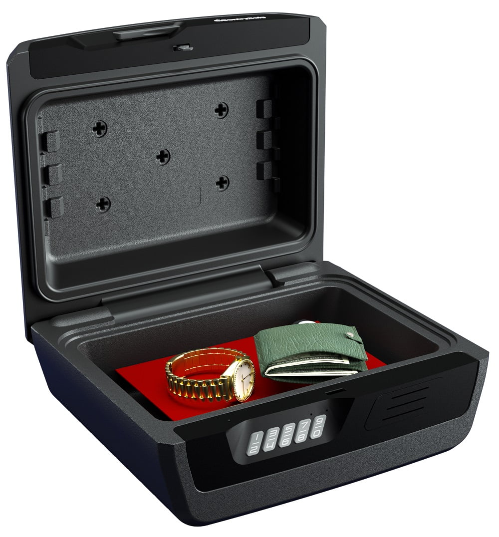 Fire and Water-Resistant Chest Safe with Digital Lock, 0.36 cu. ft. Q78695