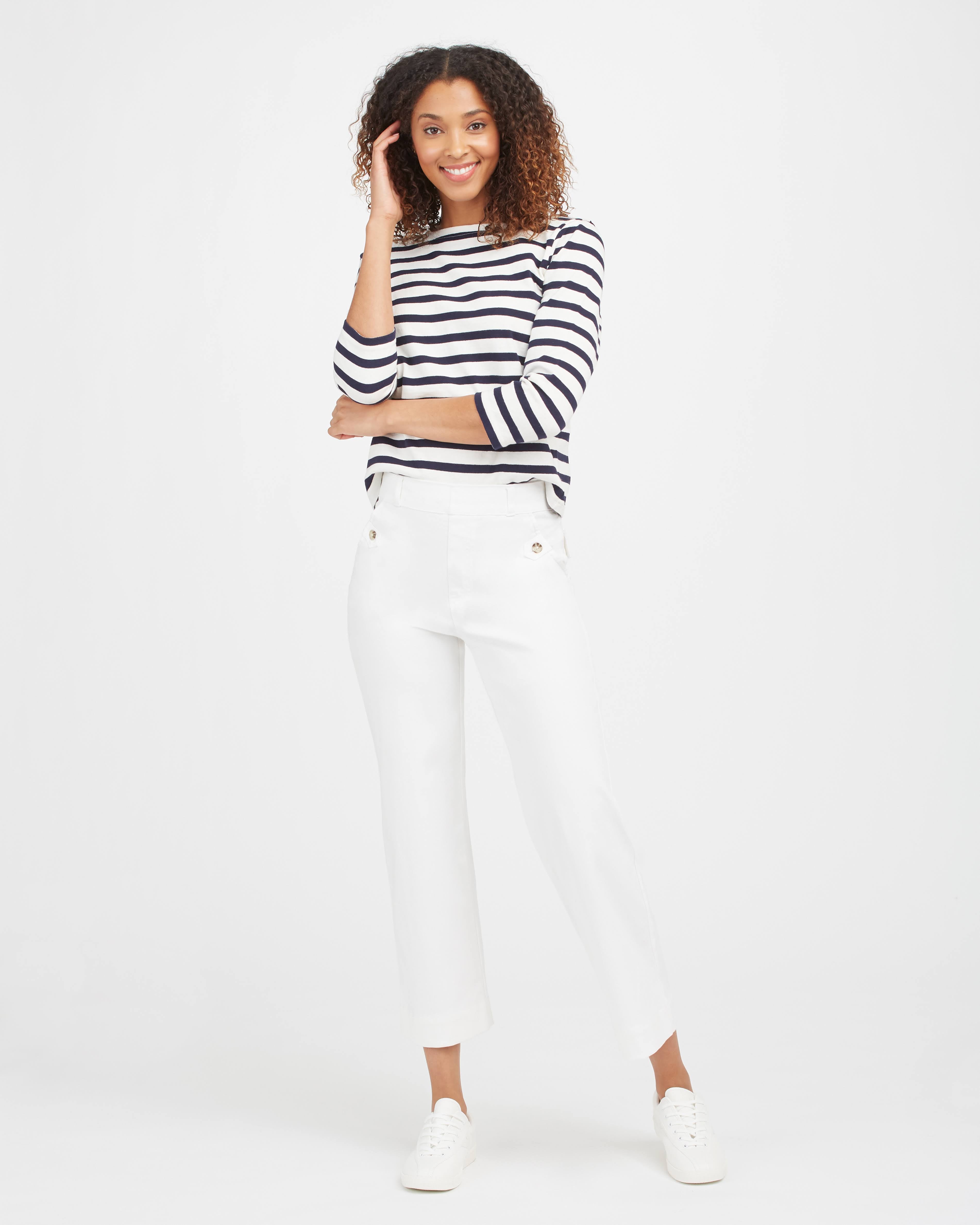 Cropped Wide Leg Pant U5765