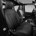 Red PU Leather Front and Back Seat Covers for Jeep Wrangler JK 4 Door D815525