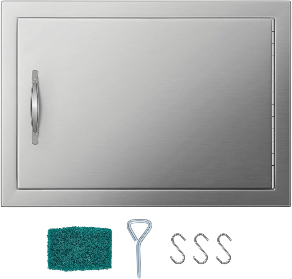 Stainless Steel BBQ Access Door 20W x 14H Inch J2440