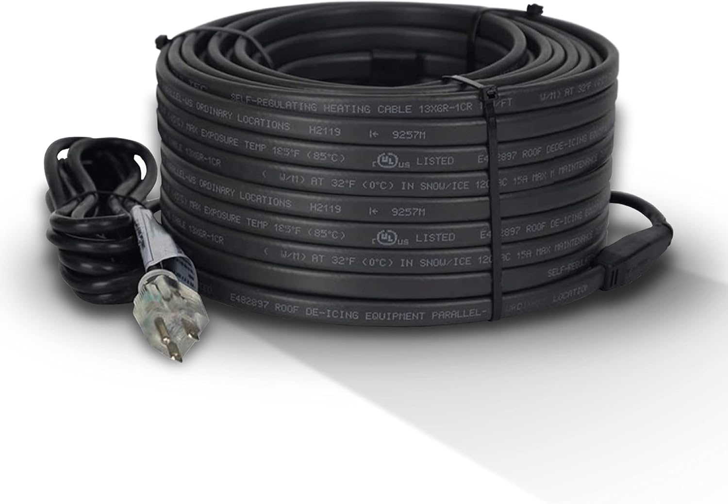 Heavy Duty Self-Regulating Heat Cable 120V 6 watts/FT 18 Feet R680
