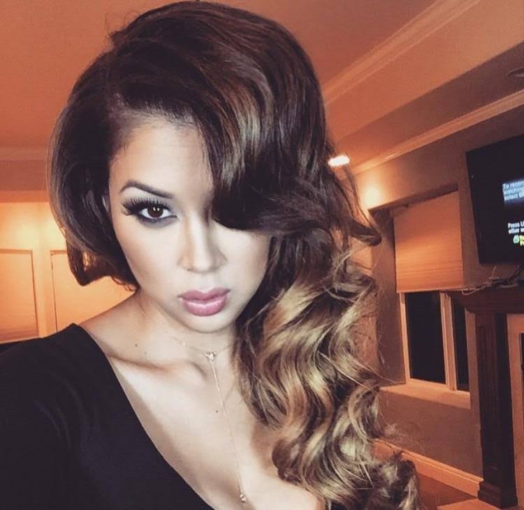 22x22 Ombre Hair Extensions Mochachino Brown/Dirty Blonde B9593