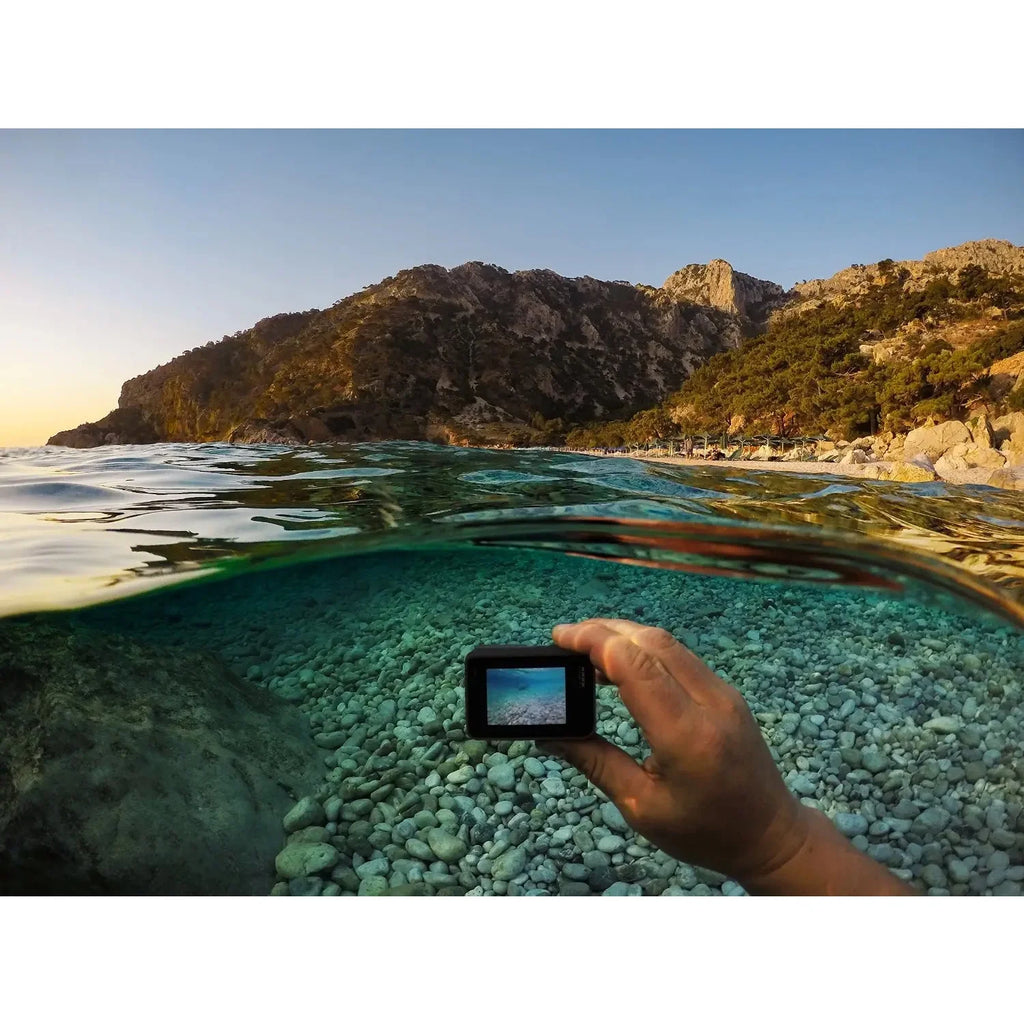 4K Waterproof Action Camera Bundle with 35-in-1 Accessories Kit V596