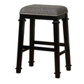 Black Gray Bar Stool Y49375
