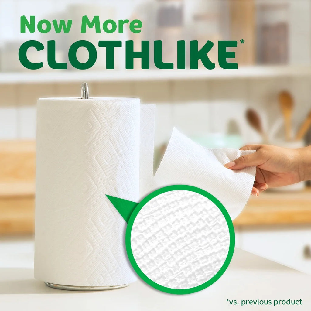 6 Triple Rolls White Paper Towels F44708