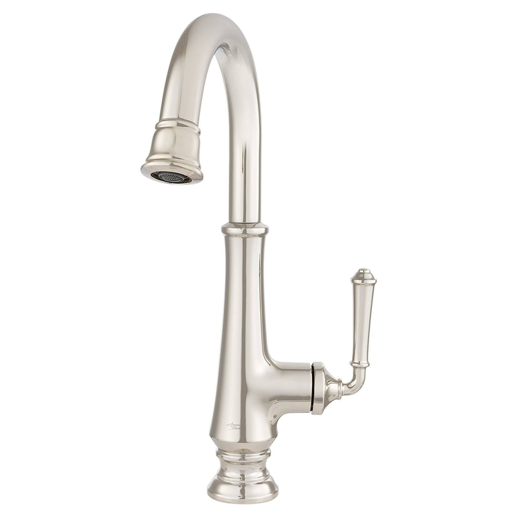 Polished Nickel Single-Handle Bar Faucet T1112