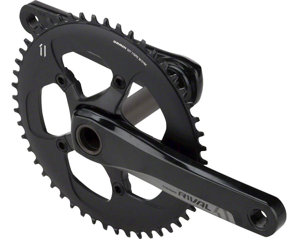 Black 175mm 50T Crankset F324447