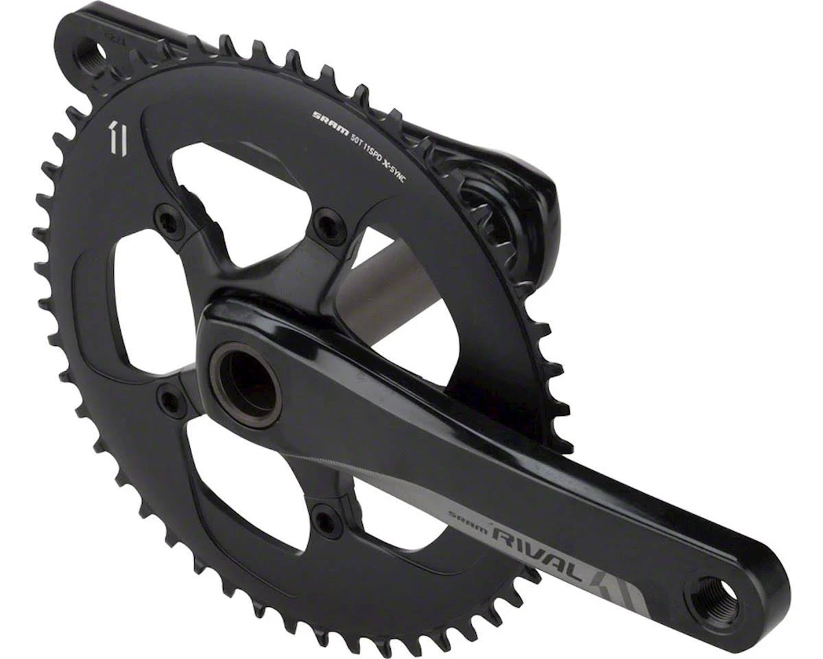 Black 175mm 50T Crankset F324447