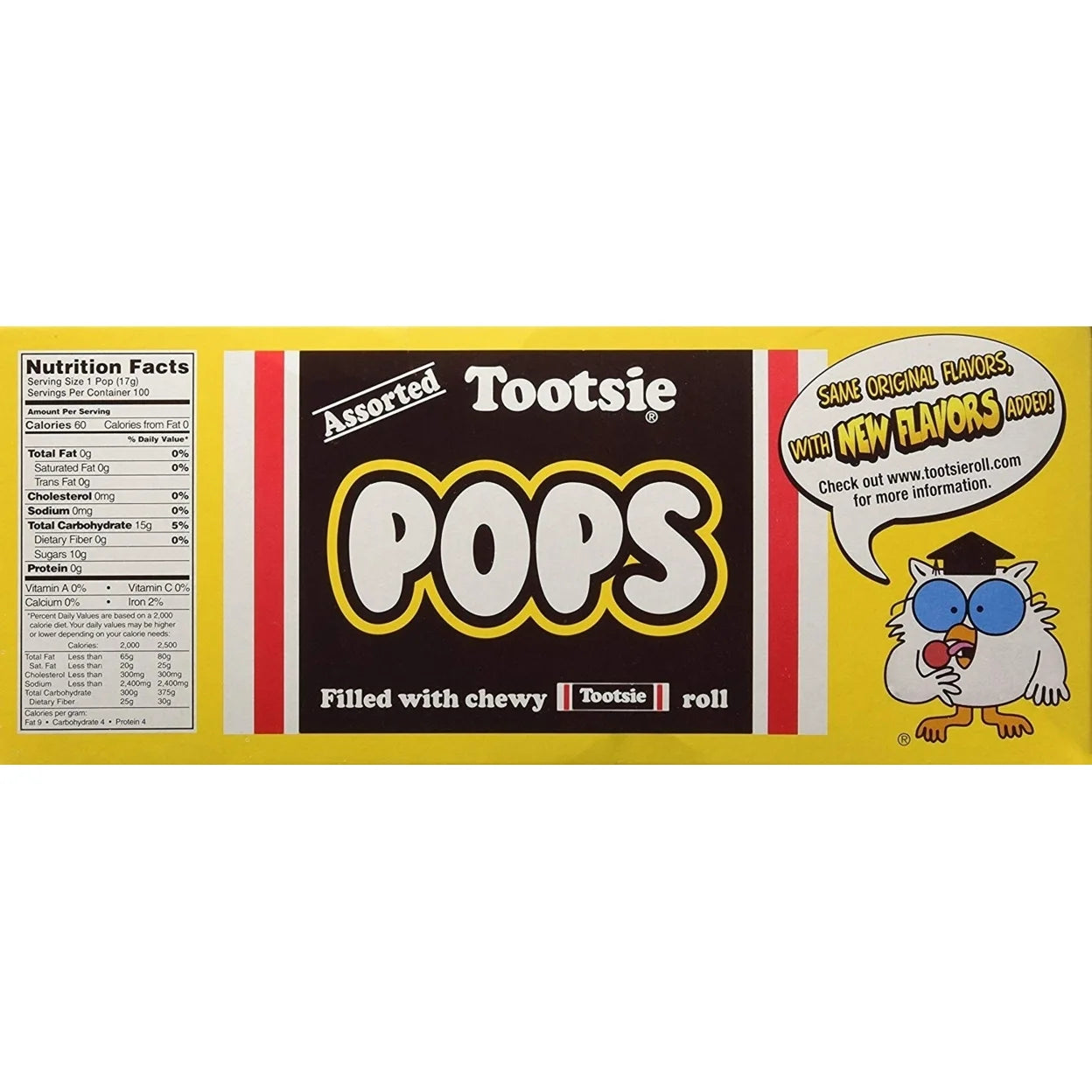 Assorted Tootsie Pops - 100 Count Y565