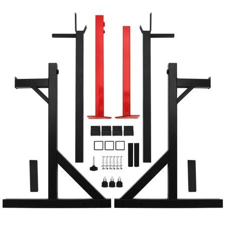 Adjustable Barbell Rack Dip Stand Squat Rack Weight Lifting Bench Press R9418