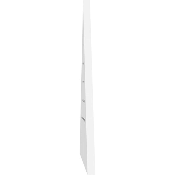 Triangle Surface Mount PVC Gable Vent F684890