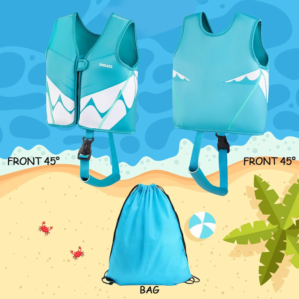 Toddler Swim Vest with Adjustable Safety Strap I7518