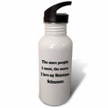 Miniature Schnauzer 21 oz Sports Water Bottle X24915