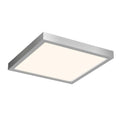 Satin Nickel LED Square Flush Mount Z584092