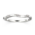 Marquise Cut Diamond Moissanite 925 Sterling Silver Wedding Band D228