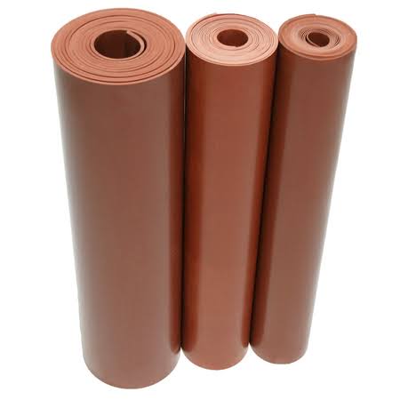 Red SBR Sheet 1/4 x 22 x 3 ft W x 10 ft L L35358