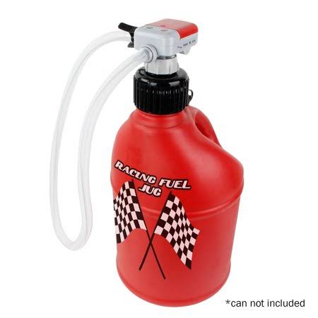 Racing Fuel Transfer Pump with Gas Can Fittings Z386740