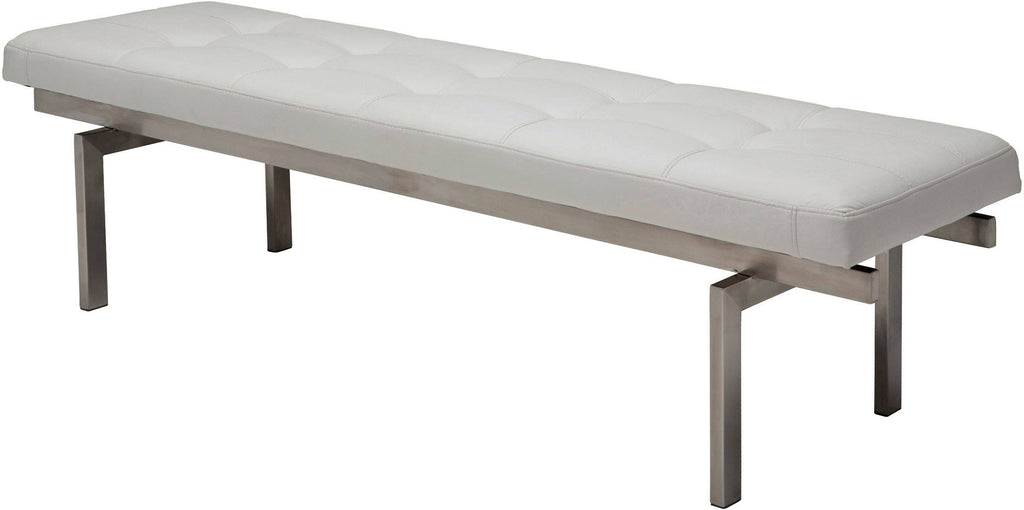 White Louve Bench J505