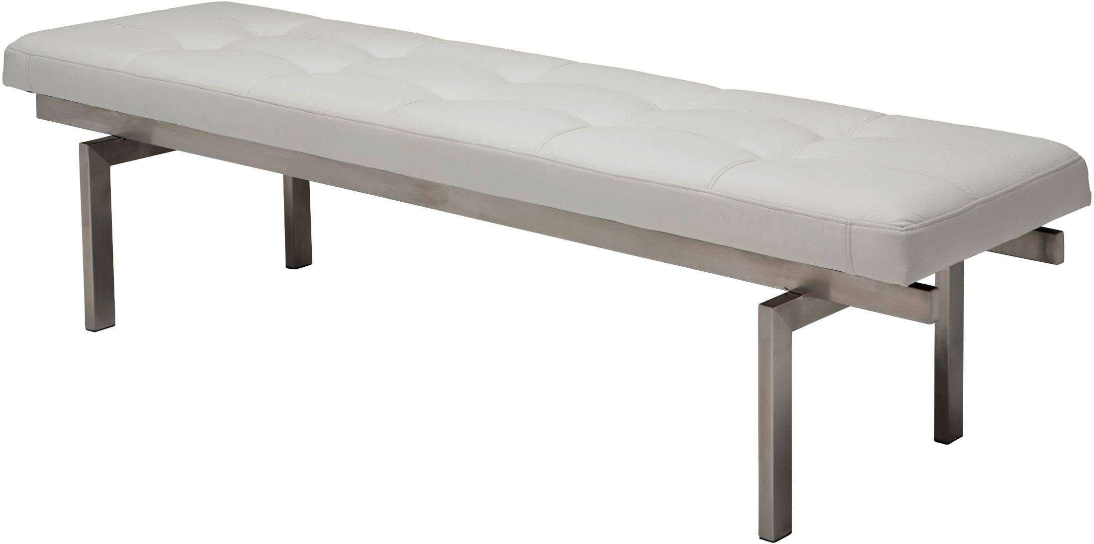 White Louve Bench J505
