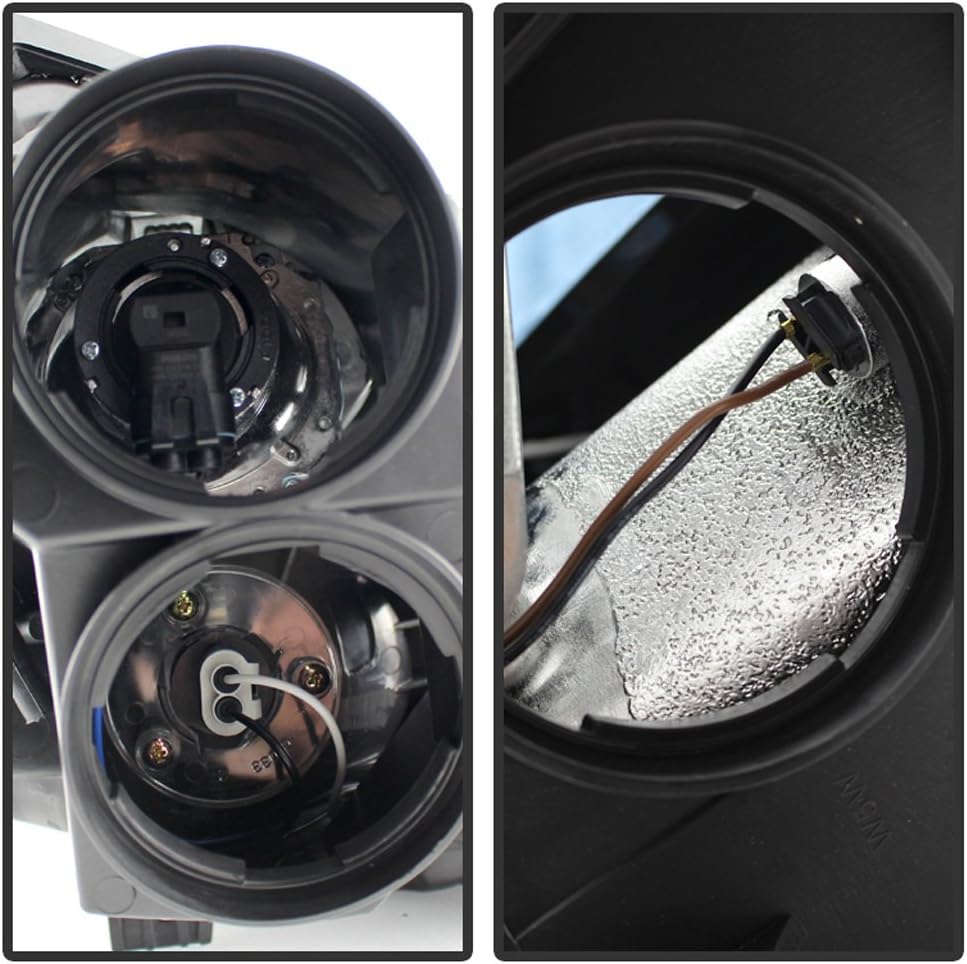 Smoke Halogen Projector Headlights F107796