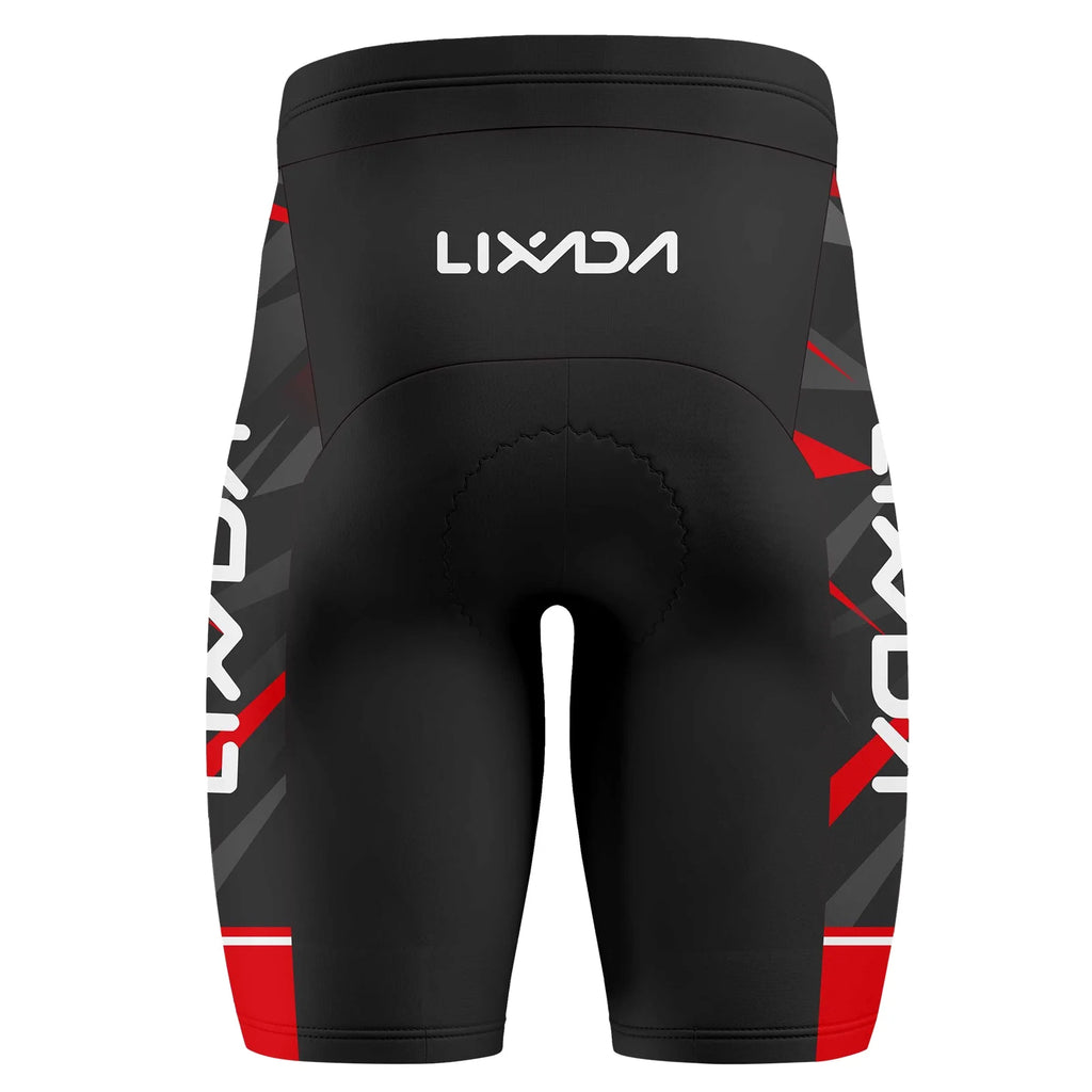 Men's Bike Jersey and Padded Shorts Set N193