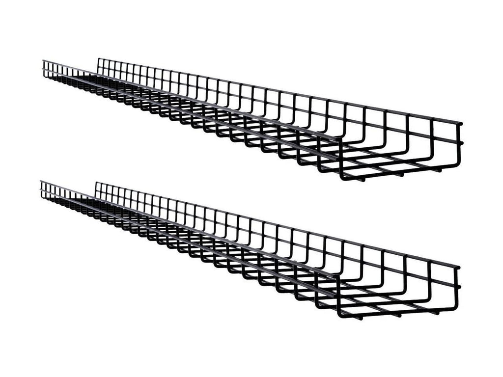 Wire Mesh Cable Tray 150 x 50 x 1500 mm 6 in. x 2 in. x 5 ft. 2-Pack O50003