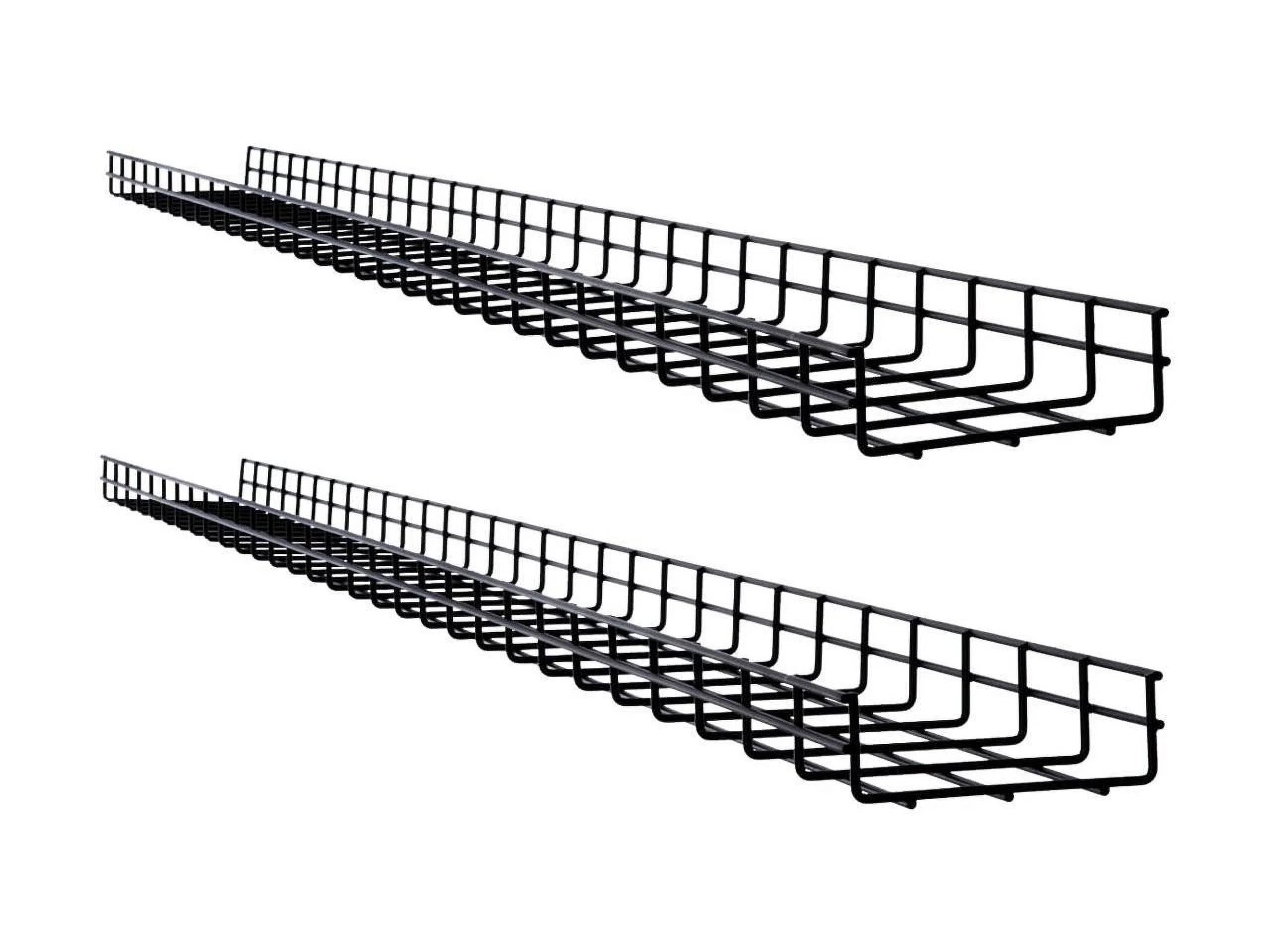 Wire Mesh Cable Tray 150 x 50 x 1500 mm 6 in. x 2 in. x 5 ft. 2-Pack O50003