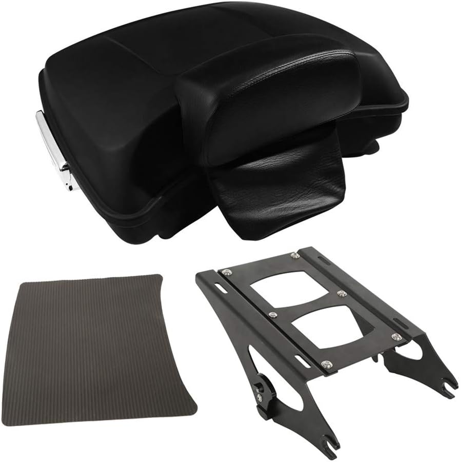 Razor Tour Pak Pack Trunk & Backrest Pad Vivid Black W358841