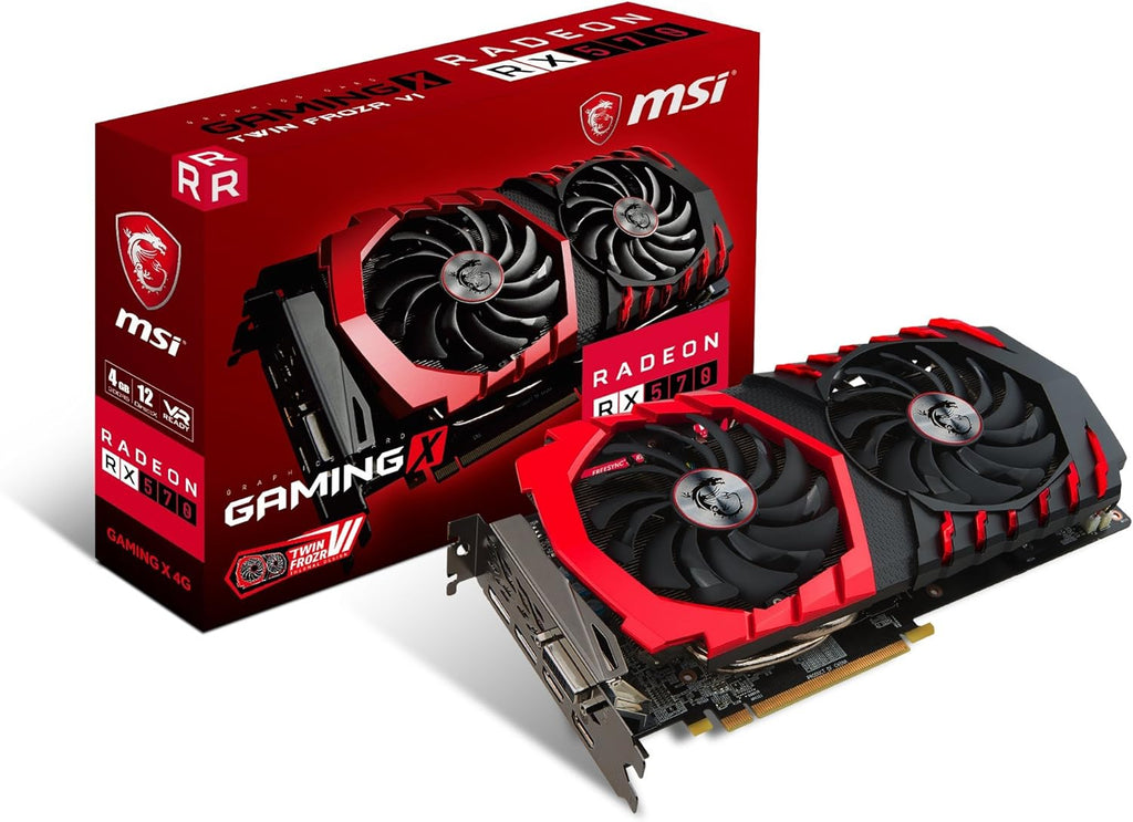 4GB GDDR5 Radeon RX 580 Graphics Card A6449
