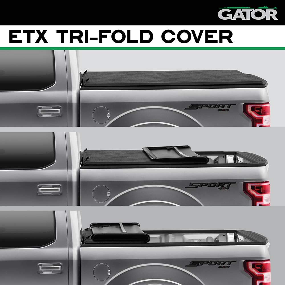 Soft Tri-Fold Truck Bed Tonneau Cover L174418