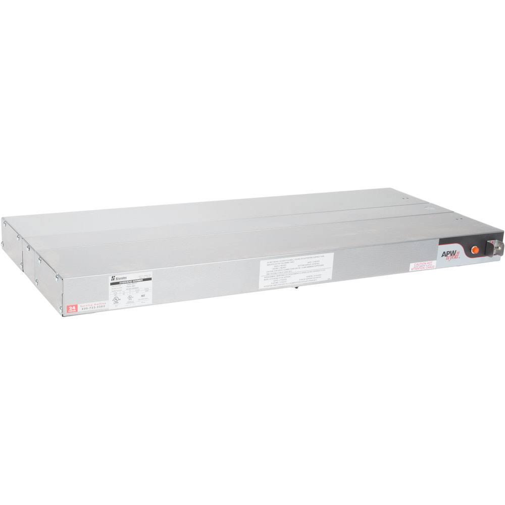 24" High Wattage Lighted Calrod Double Food Warmer with Toggle Controls Z91652