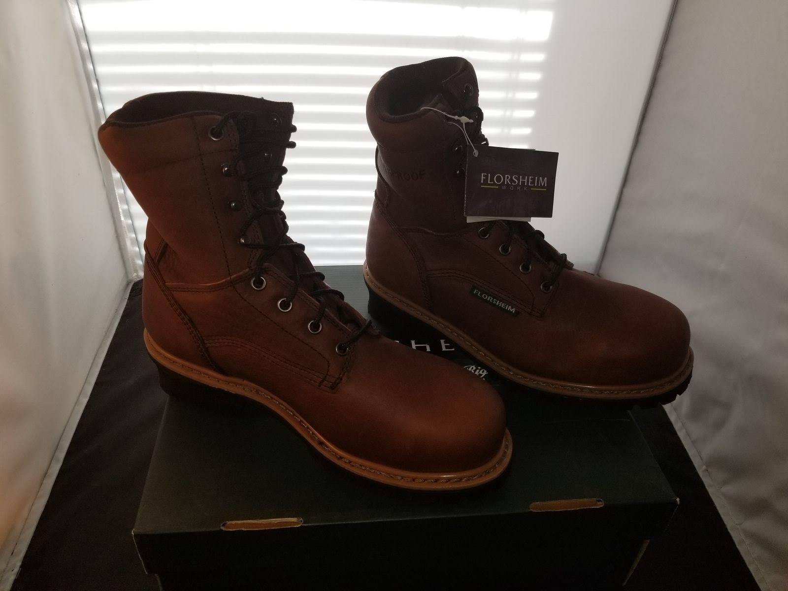 Brown Work Shoes E428468