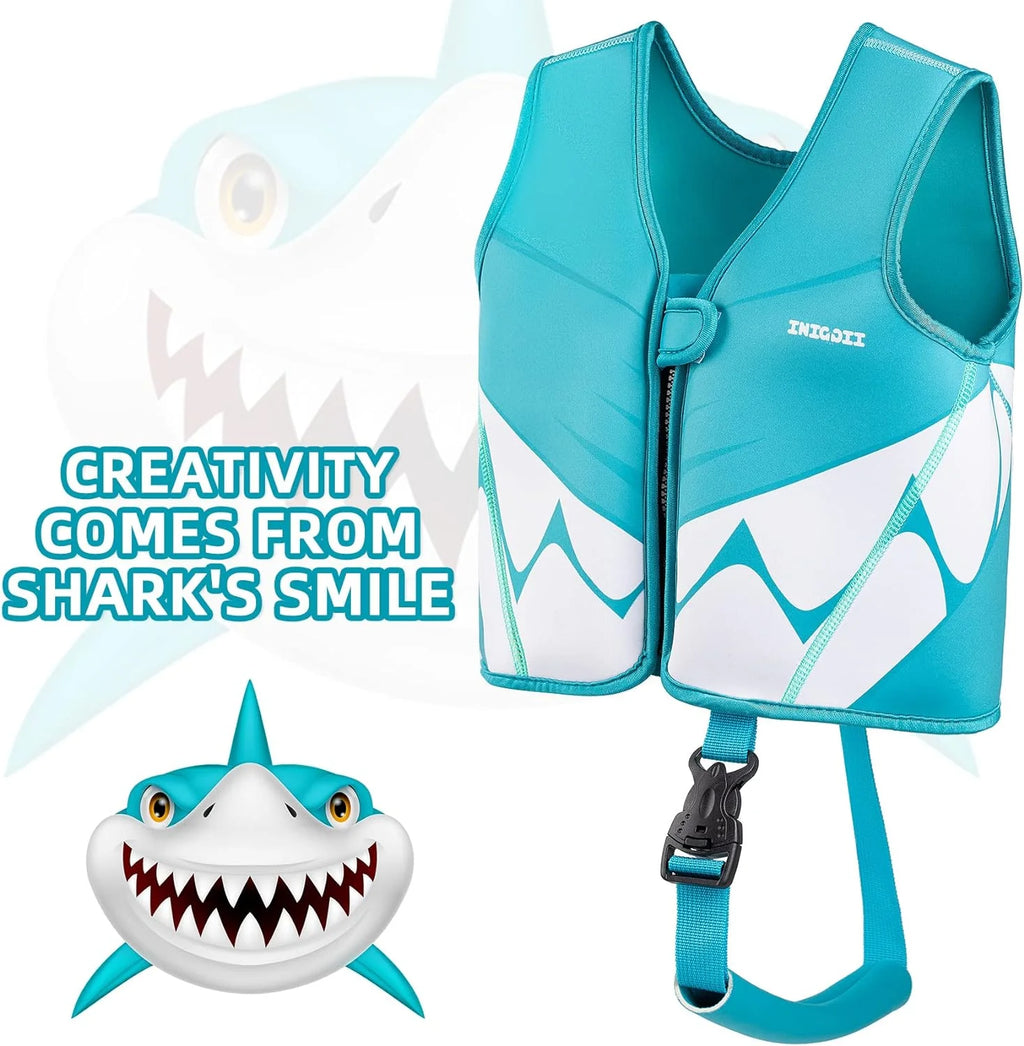 Toddler Swim Vest with Adjustable Safety Strap I7518