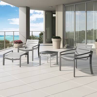 Aluminum Slat Patio Dining Chair Z5437