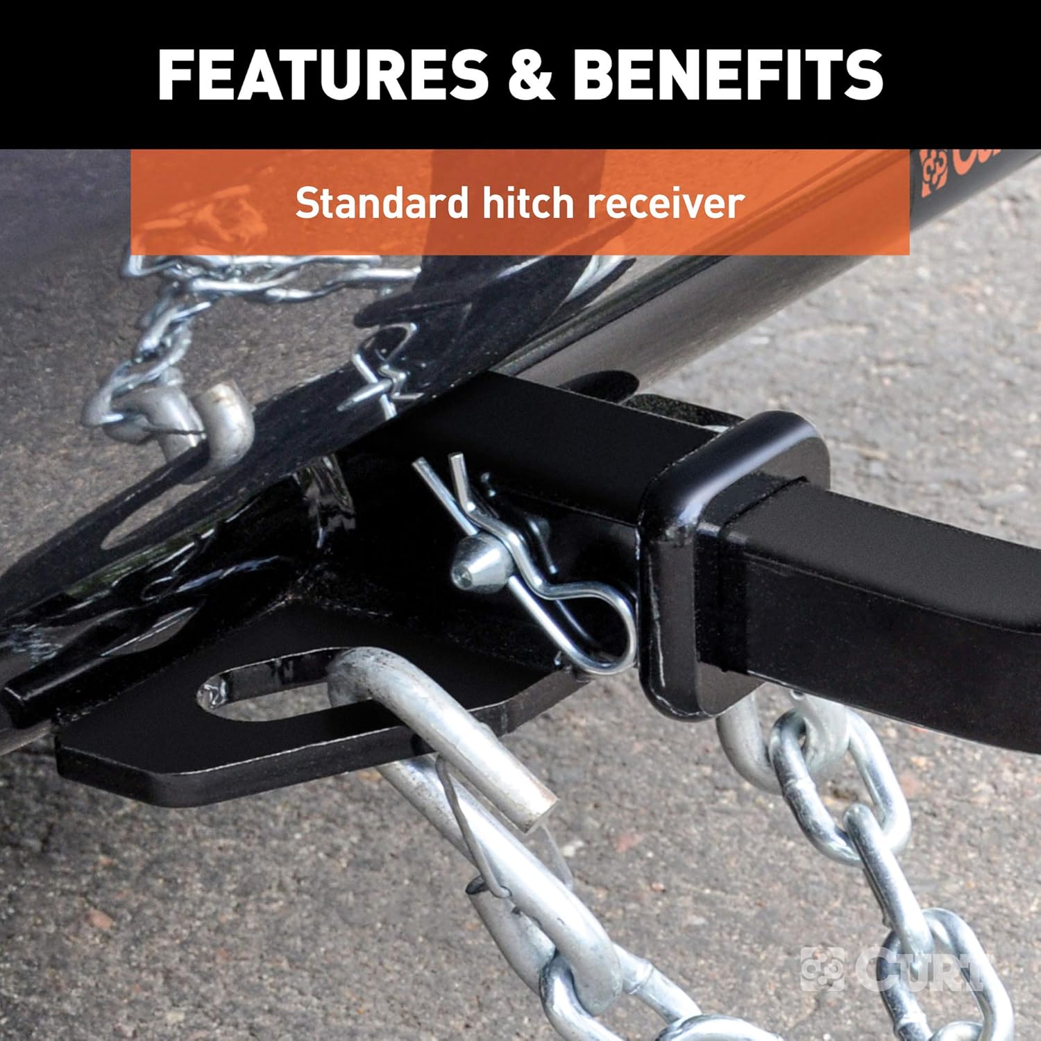 Class 1 Trailer Hitch with Ball Mount, 1-1/4-In Receiver R543255