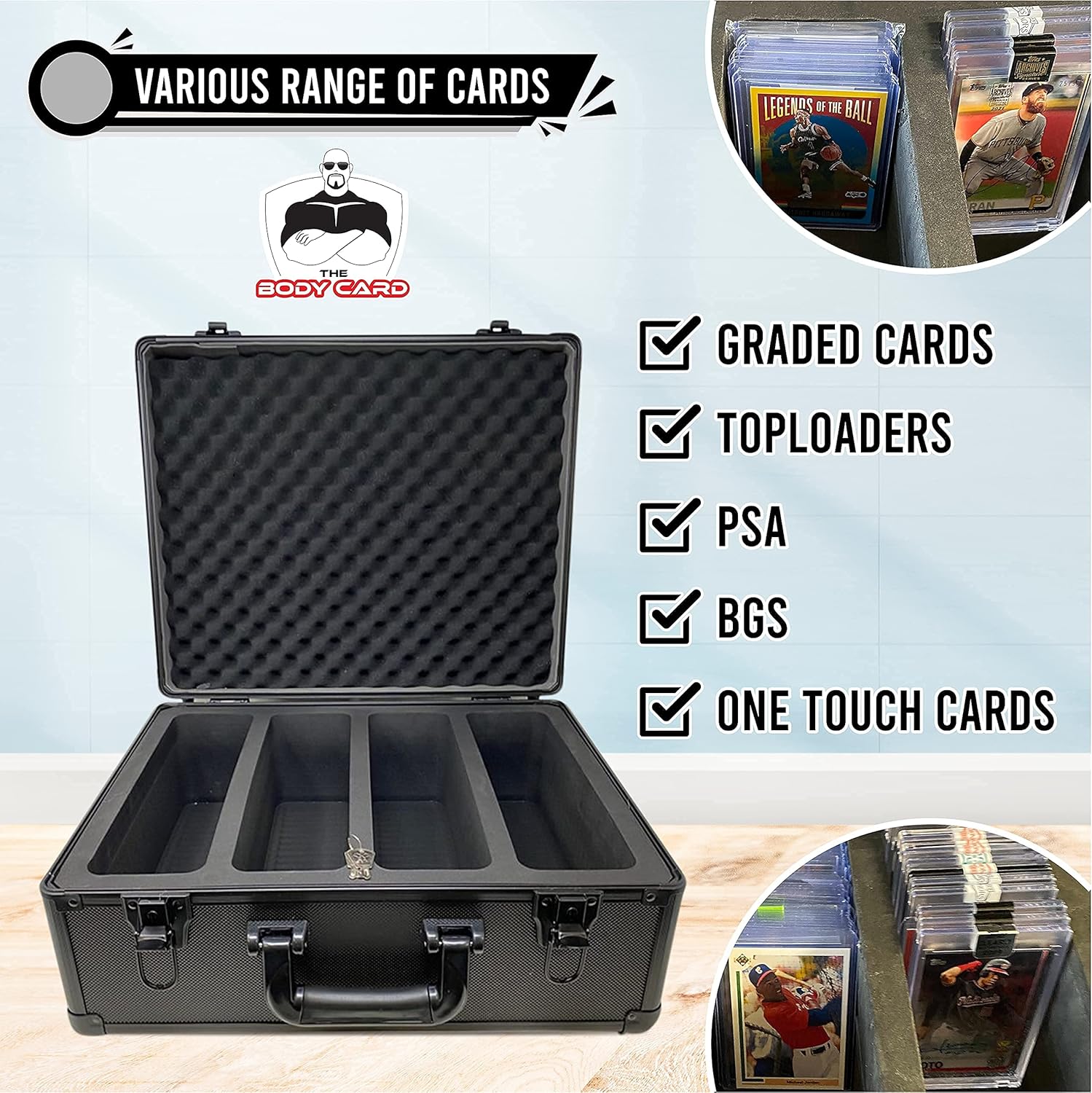 Black Metal Storage Case Pack of 2 H63065