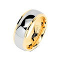 Gold Plated Mens Wedding Ring I68253