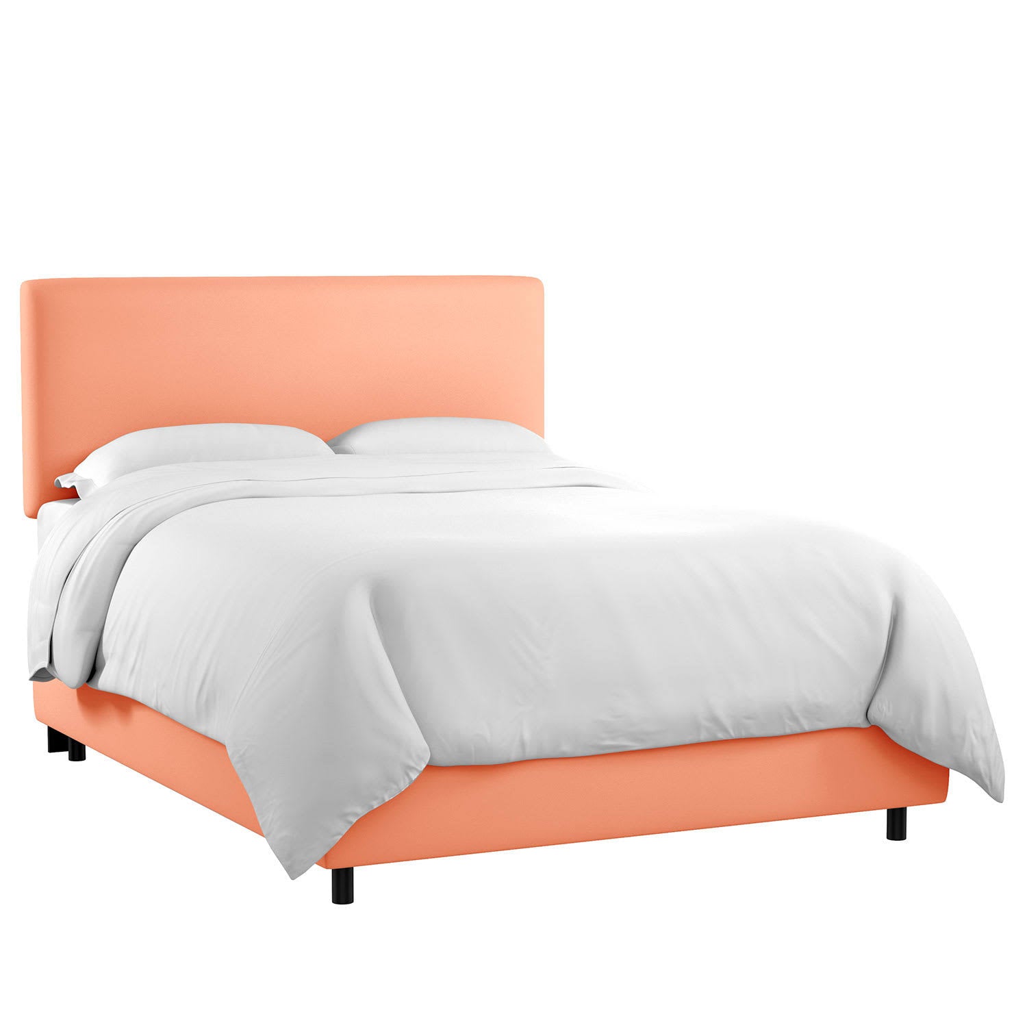 Papaya Velvet Full Bed M988792