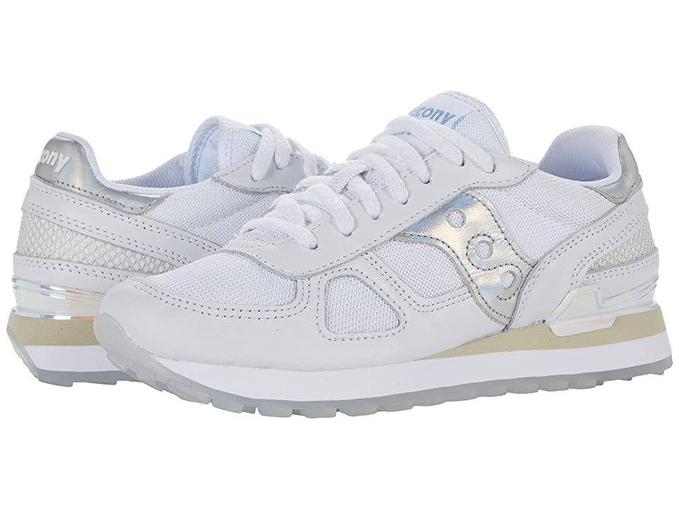 White Iridescent Saucony Shoes O342