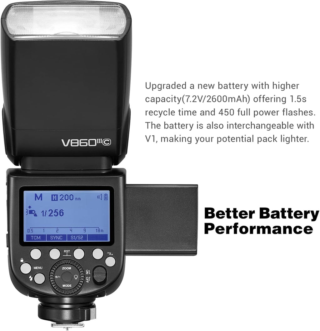 TTL 2.4G Wireless HSS Flash Speedlite O233