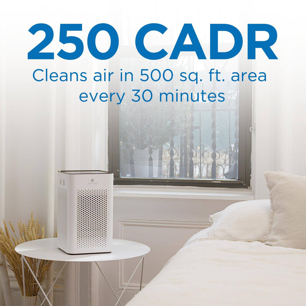 Table Top Air Purifier with HEPA Replacement Filters (1 Pair) X714