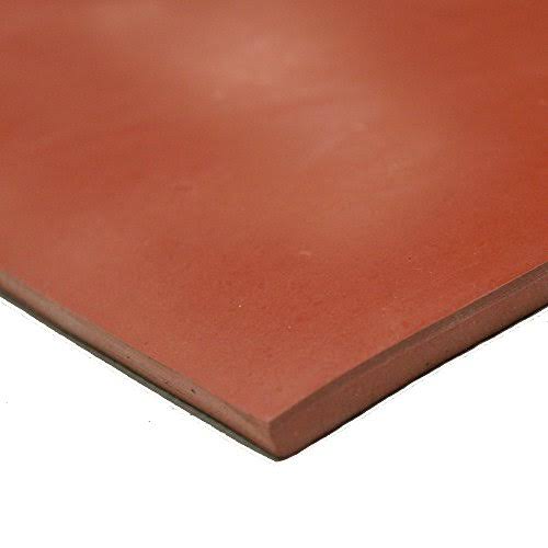 Red SBR Sheet 1/4 x 22 x 3 ft W x 10 ft L L35358