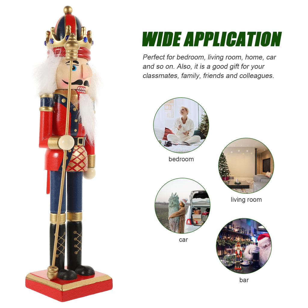 Wooden Nutcracker Doll Christmas Tree Decoration A668211