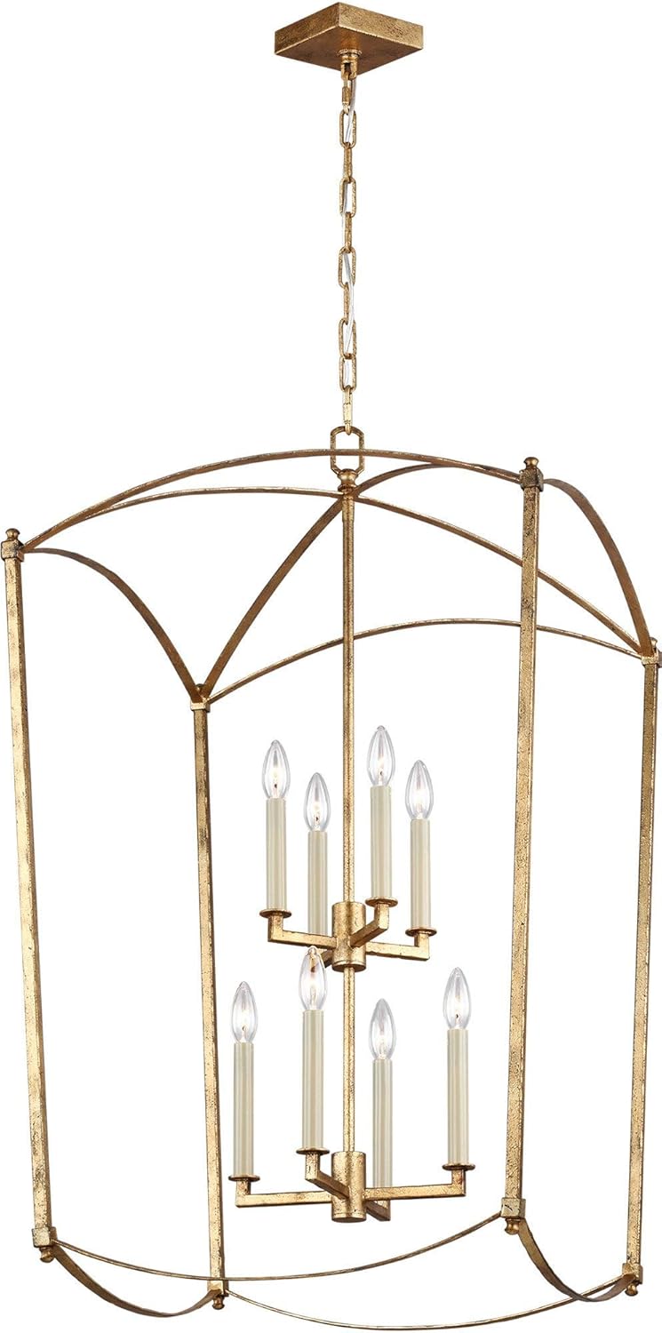5-Light Antique Guild Candle Chandelier K1629