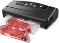 8 in 1 Automatic Vacuum Sealer Machine with Vacuum Bags & Roller Storage, Cutter, Black E83612