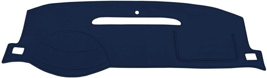 Black Custom Velour Dash Cover Mat Pad Pack of 2 H49812