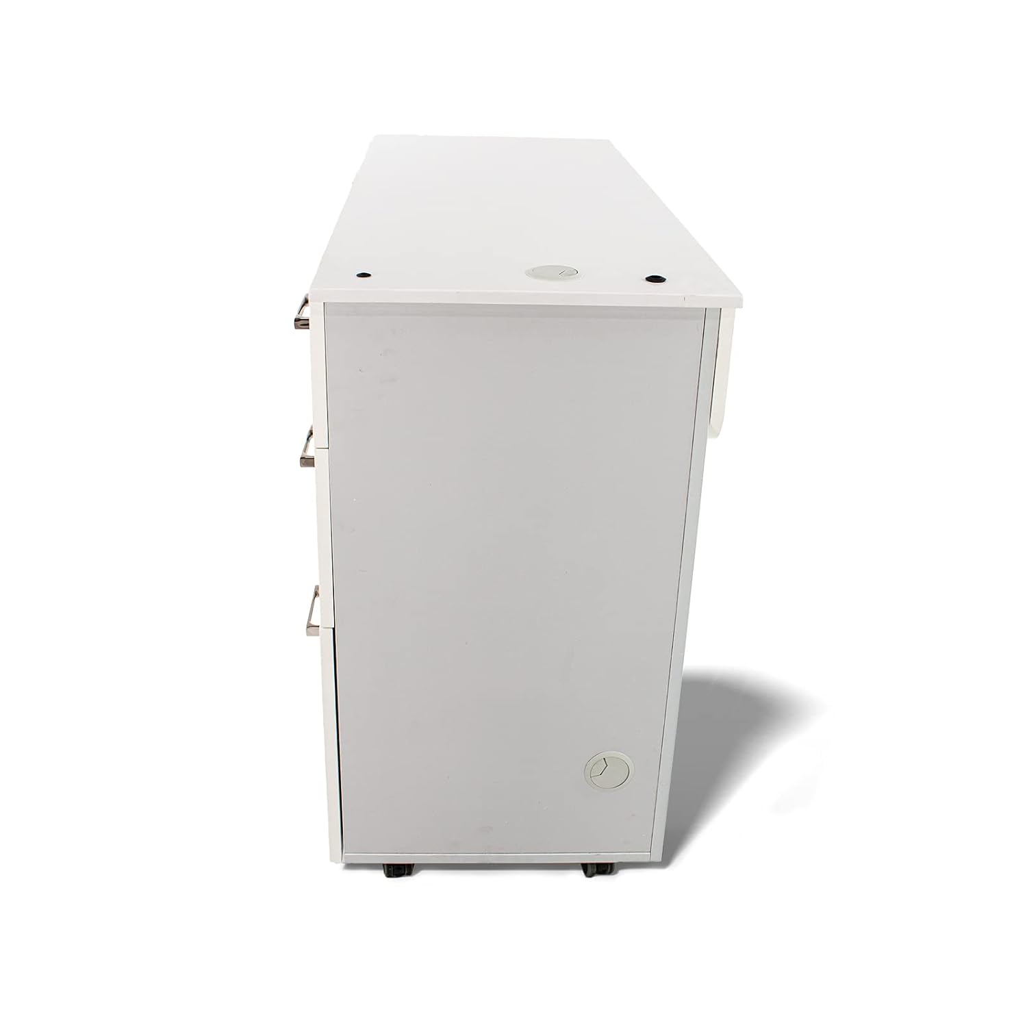 Ash Grey Stone Top Manicure Table S633341