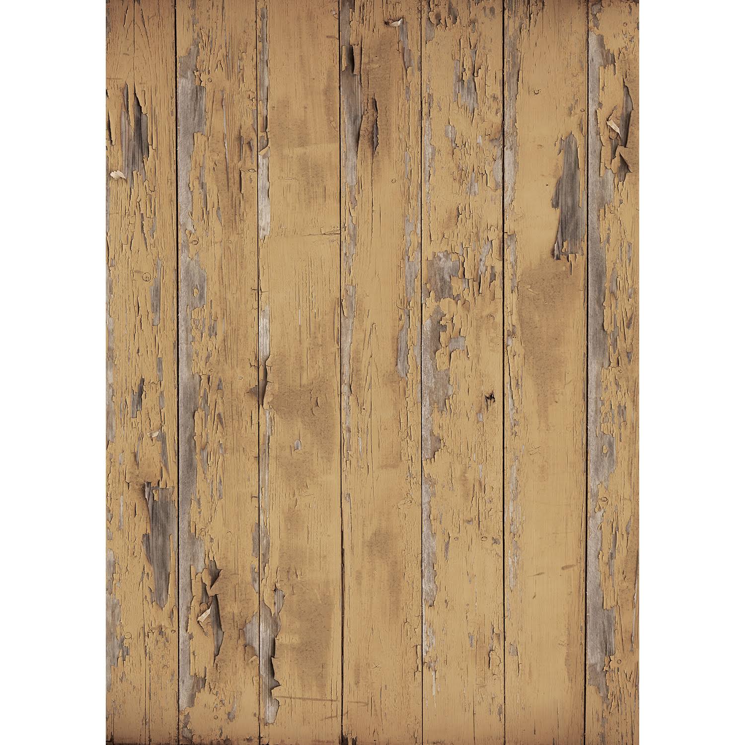 Distressed Wood Matte Vinyl Backdrop with Grommets T657794